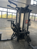 Nouvelle conception d'équipement de musculation en acier commercial, banc réglable, entraînement de force, multifonctionnel, luxe, 4 stations