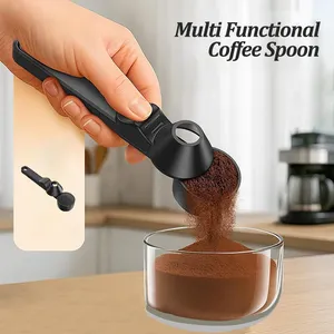 Cuchara Medidora de Café Reutilizable a Prueba de Fugas, Cuchara para Medir Proteínas en Polvo, Cuchara Deslizante para Leche y Suplementos, Ideal para Bares y Gimnasios - Product Image 1
