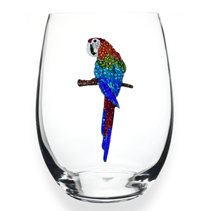 Cristalería enjoyada de loro multicolor Flautas de champán clásicas hechas a mano y cupés con logotipo personalizado para hoteles - Product Image 2