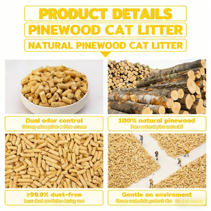 <span class=keywords><strong>Lettiera</strong></span> per Gatti in Legno Biodegradabile Ecologica per Negozi di Animali - Product Image 3