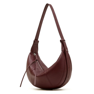 Bolso Cruzado Personalizable para Mujer, Material de Cuero, Diseño de Silla de Montar, Estilo Vintage, Costuras Reforzadas, Moda - Product Image 5