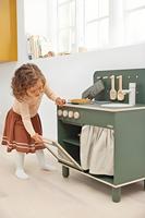 Meilleure vente Simulation son et lumière cuisine maison ensemble rôle semblant jouer grande cuisine jouets éducatifs en bois pour enfants filles