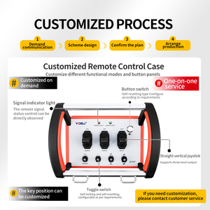 Control Remoto YDBJ OEM Impermeable y Resistente a Impactos, de ABS y Plástico, con Alcance de 100m para Grúas - Product Image 6