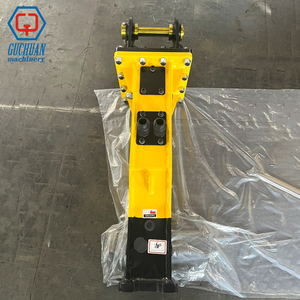 Martillo Hidráulico Rompedor de Rocas Guchuan SB30 para Miniexcavadora, con Motor Central para Industrias de Construcción y Minería, para Romper Rocas y Piedras de 0.5-7 cm - Product Image 4
