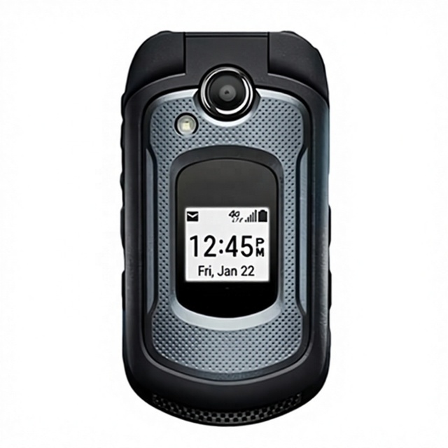 Ky Ocera DuraXE E4710 Rugged Flip Waterproof Unlocked GSM ATT 4G LTE VoLTE Mobile Phone US Version 8GB RAM