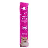 Hot Sale Cat Treat Stick Premium Pet Traktaties Snack Met Diverse Smaken Kippenrundvlees Groentefruit Gevriesdroogd Kattenvoer
