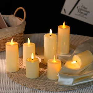 Cadeau de Noël, décoration de fête, décoration de la maison, lampe à bougie électronique LED, décoration d'hôtel, décoration de club, bougies LED de simulation - Product Image 2