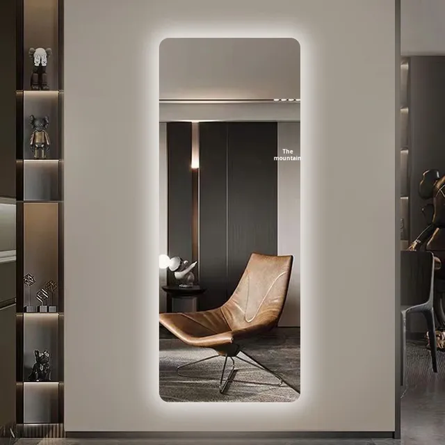 Bathroom Mirror Led Hotel Bathroom Vanity Sink Bath Mirror Smart Bathroom Cabinet Intelligent Mirror