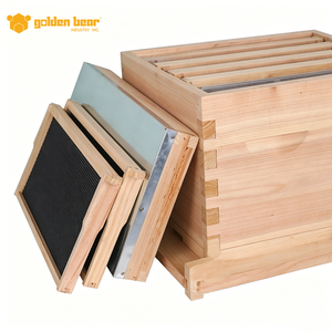 Ruche Nuculaire en Bois à 5 Cadres pour l'Élevage de Reines, Ruche de Mating pour Abeilles Reines, Équipement d'Apiculture - Product Image 5