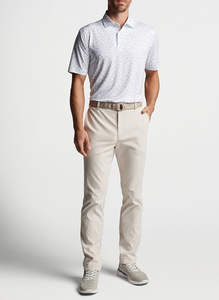 Logo personnalisé de haute qualité à séchage rapide coupe ajustée en tricot à manches courtes grande taille athlétique 87 polyester 13 spandex polo vêtements de golf - Product Image 2