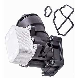 Масляный радиатор 03L115389C 03L117021C 03L115389B 03L115389G 03L115389H + Корпус фильтра для Audi VW Skoda - Product Image 1