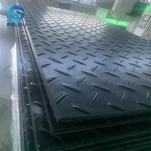 Bog Mats Heavy Duty Vehicle Track Excavator Lawn Mud Bog Ground Protection Mats For Sale Black Track Mats