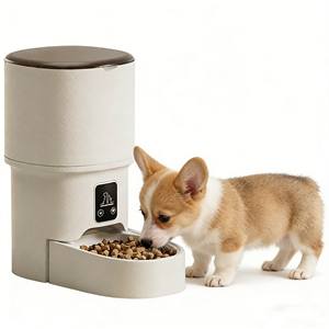 Comedero Inteligente Personalizado para Mascotas, Comedero Automático para Mascotas, Dispensador de Alimentos para Mascotas Resistente a Fugas, Platos y Comederos para Mascotas - Product Image 1