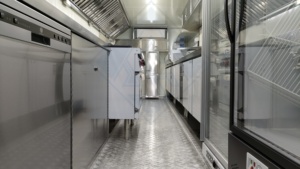 Sợi thủy tinh và nhôm thức ăn đường phố xe tải để bán Hot Dog & Ice Cream giỏ hàng cho nhượng Bộ & kẹo chip thương nhân - Product Image 6