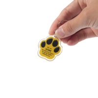 Étiquette RFID pour animaux de compagnie JXS |   Tag RFID pour animaux de compagnie NFC 13,56 MHz, étanche, en époxy, longue portée, pour l'identification des chiens et des chats