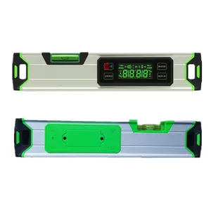 2021 CE approved 300mm aluminum digital level spirit level angel finder with strong managet & bubble vial