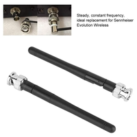 Antenne à tige pliable 115 mm 433 MHz avec connecteur BNC, antenne en caoutchouc LoRa à gain élevé 6 dBi pour les appareils intelligents de la maison connectée, antenne WiFi