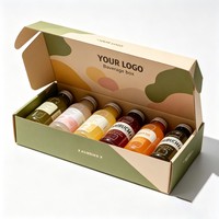 Offre Spéciale – Boîte d'emballage personnalisée pour 6, 12 ou 24 bouteilles de bière ou canettes – Boîtes d'expédition de boissons de haute qualité avec encre à base de soja – Coffret cadeau pour boissons