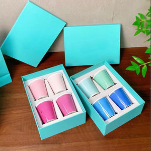 Vente en gros d'usine, tasse à café épaisse <span class=keywords><strong>de</strong></span> 280 ml, tasse en céramique, tasse à café, mug à eau, coffret cadeau - Product Image 1