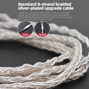 <span class=keywords><strong>KZ</strong></span> <span class=keywords><strong>PR1</strong></span> Pro 13.2MM Auriculares Intrauditivos Dinámicos Planos Magnéticos con Cable, Auriculares de Monitoreo In-Ear, Auriculares HiFi para Juegos y Deportes - Product Image 5