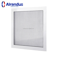 NOUVEAU Panneau de grille de plafond carré en aluminium HVACR EG-B, type alvéolé, pour entrepôt, registres d'air de retour HVAC, OEM