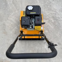 Compacteur à plaque vibrante diesel/électrique Loncin avec moteur Honda, hydraulique manuel, pour sol, terre, béton, moteur à économie d'énergie