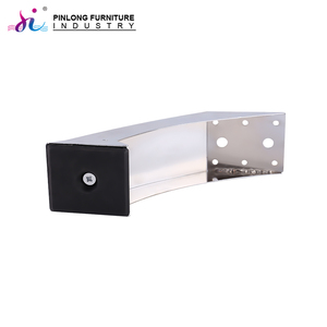Patas Metálicas Plateadas para Muebles, Patas de Sofá de Hierro Cromado, Patas de Sofá Modernas con Diseño de Barco Dragón, Estilo Lujoso Personalizable - Product Image 6