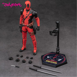 ZD Toys Figuras de Acción Originales de la Película <span class=keywords><strong>Deadpool</strong></span> 3, <span class=keywords><strong>Deadpool</strong></span> de 7 Pulgadas (18 cm), Escala <span class=keywords><strong>1</strong></span>/10, Articulaciones Móviles - Product Image 2