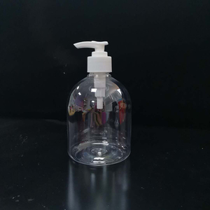 500ml Luxury <b>Empty</b> Transparent Hand Sanitizer <b>Plastic</b> <b>Bottles</b> Foaming Soap Dispensers - Product Image 2