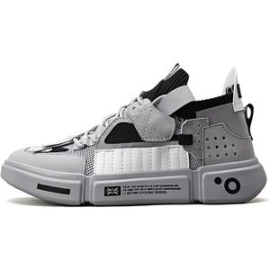 FOXA Zapatillas de deporte de malla transpirable para hombre, zapatos informales de verano a la moda - Product Image 5