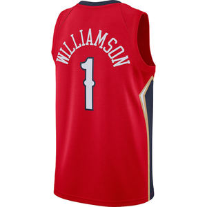 New Orleans Pelicans # 1 maillot de basket-ball Zion <span class=keywords><strong>Williamson</strong></span>, 4 couleurs, broderie cousue, gilet de sport pour hommes - Product Image 4