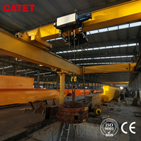 Dispositif de levage électrique à câble à faible hauteur de levage, chariot de charge lourde 5 tonnes 10 tonnes pour palan de grue d'atelier à poutre simple