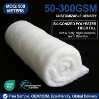 Ouate en polyester effet soie pour doublure de robe de remise de diplôme, rembourrage doux, respirant et conservant la forme