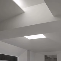 Panneau de plafond suspendu en aluminium Prima avec dimensions personnalisées pour les applications bureautiques et les bâtiments publics