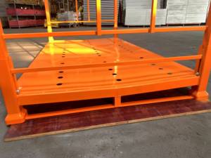 Estante Vertical Móvil para Neumáticos de Uso Industrial, Resistente, de 2200 mm, 4 Niveles, 2-4 Alturas, Acero con Protección Contra la Corrosión, Recubrimiento en Polvo Colorido - Product Image 4