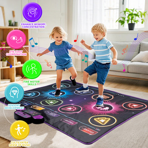Tapis de danse interactif en gros avec lumières colorées et Bluetooth pour enfants, jeu de défi PK, instrument musical - Product Image 4