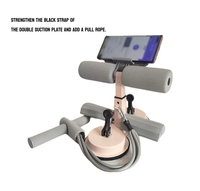 Equipo ajustable de fitness para deportes de interior con cordón de ventosa para ejercicio muscular abdominal y uso doméstico para quemar grasa