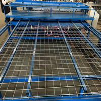 Machine de soudage automatique de treillis métallique en acier de haute précision contrôlée par CNC PLC pour usine