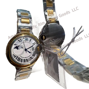 Reloj de Pulsera Casual de Moda para Mujer, Marca Ronda, Cuarzo, Caja de Lujo, Correa de Cuero Italiano, Resistente al Agua 10 bar - Product Image 5