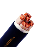 ZR YJV 0,6/1kv NYY Cable de alimentación de bajo voltaje 3*240mm Conductor de cobre XLPE Funda de PVC aislada para estaciones de energía de construcción