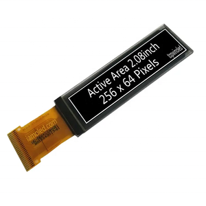 หน้าจอแสดงผล OLED ขนาดเล็ก Topwin 2.08 นิ้ว ความละเอียด 256x64 รุ่น UG-5664GSWHG01 อินเทอร์เฟซ I2C SPI แบบขนาน - Product Image 1