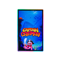 Écran tactile capacitif 21,5 24 27 32 pouces avec cadre lumineux LED PCAP Multi-touch Kiosque industriel commercial