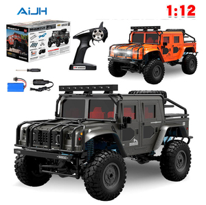 AiJH Camioneta RC 4x4 de Alta Velocidad, Sistema de Carreras Multijugador de 2.4GHz con Control Totalmente Proporcional, Auto RC Todoterreno Profesional - Product Image 1