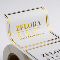 Étiquettes autocollantes personnalisées de haute qualité pour bouteilles, en papier, vinyle, feuille d'or, résistantes à l'eau, avec logo de marque, impression professionnelle
