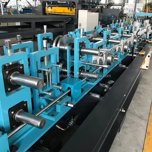 Muti Sizes In 1 Full Automatic Adjustable Steel Frame Purlin Machines C Z Purline Roll Forming Machine