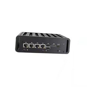 Mini PC Fanelss J4125 con 4 Puertos LAN, Dispositivo de Firewall, Mini PC Nuevo con 4 Puertos Ethernet, Computadora, Router de Firewall AU, Servidor, Minipc - Product Image 1