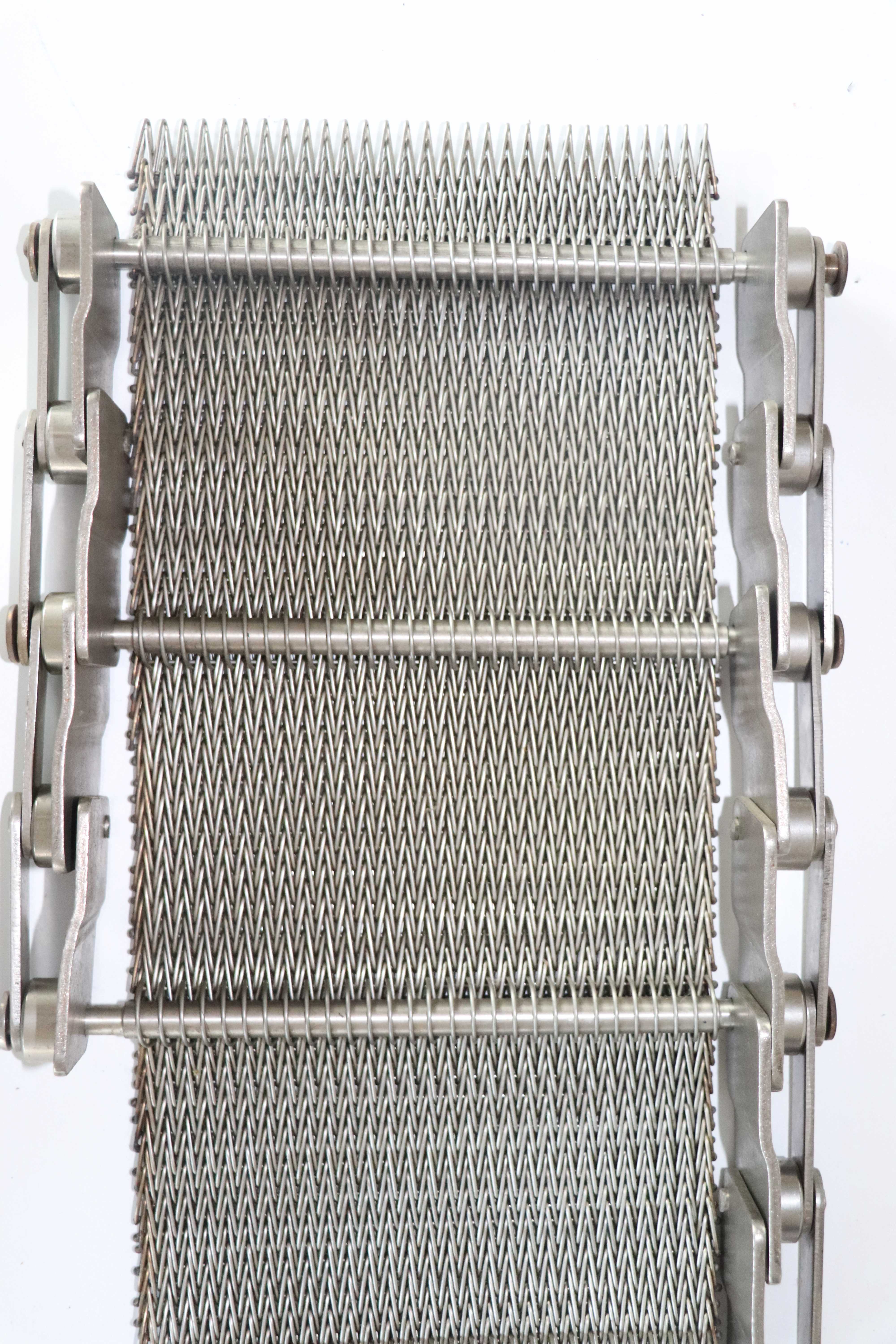 Stainless Steel Herringbone Conveyor Belt Dutch Weave Wire Mesh
