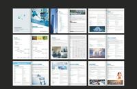 Catalogue et brochure personnalisés imprimés avec impression offset sur papier couché couleur CMYK