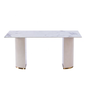 2022 Hotel Family Luxury <strong>Rectangular</strong> White Dinning <strong>Table</strong> for Kitchen - Product Image 6