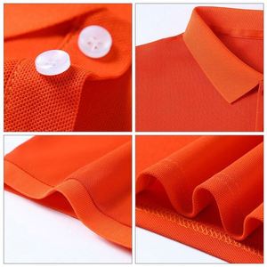 Polo décontracté en coton à manches courtes pour hommes, personnalisé, avec logo brodé, idéal pour la promotion publicitaire - Vente en gros - Product Image 4